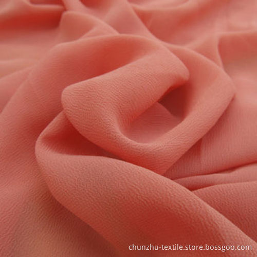 Compound chiffon fabric, 15D+15Dx15D+15D, made of 100% polyester